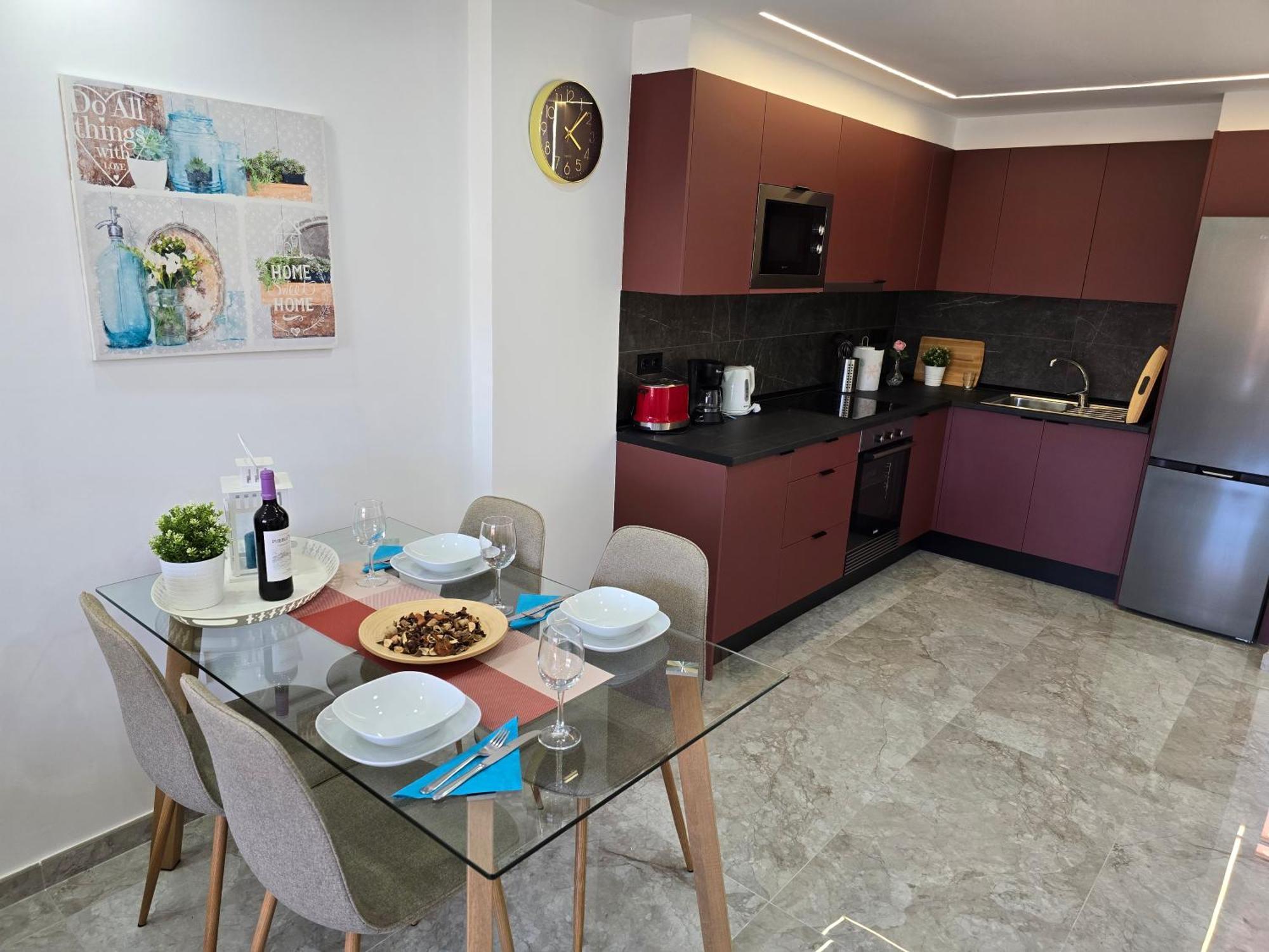 Exclusive Apartment Eden, Marble Floor, Luxury Bathroom, Heated Pool, Close To City Centre, Sea View, Balcony ロスクリスティアーノス エクステリア 写真